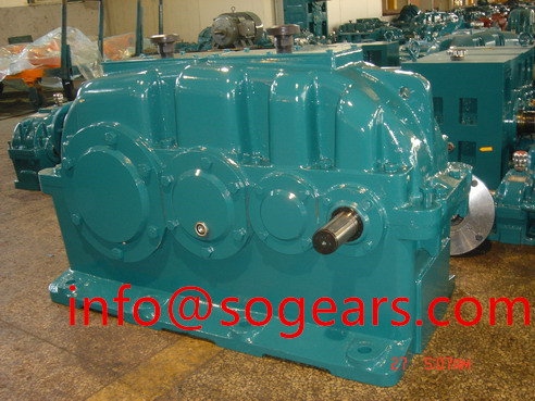 Z series hard tooth surface cylindrical gear reducer