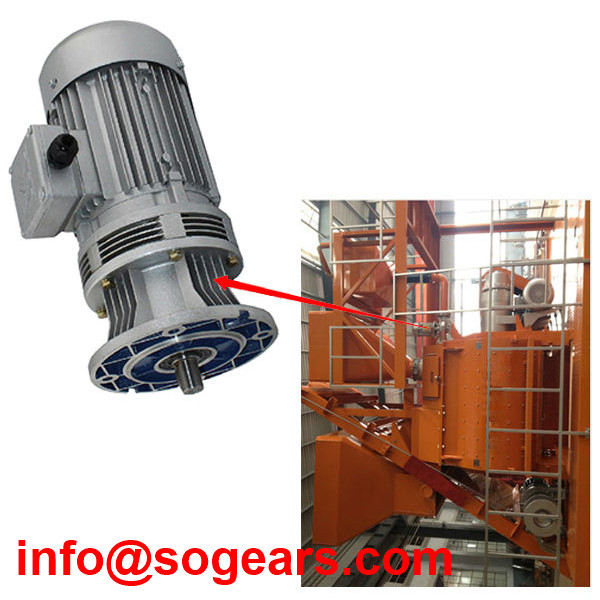 Plastic extrusion machinery gearbox